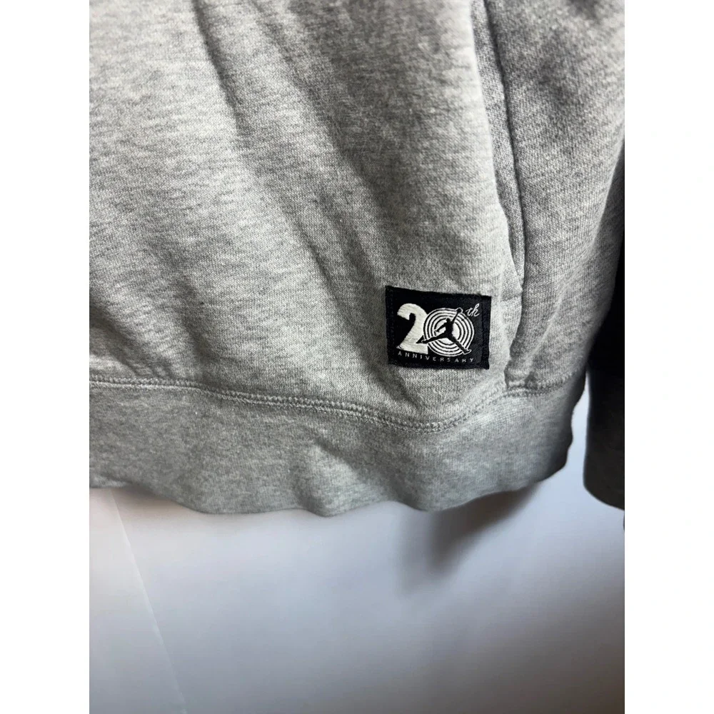 Jordan Space Jam 20th Anniversary Hoodie Mens XL Grey Purple Jumpman 823714-063